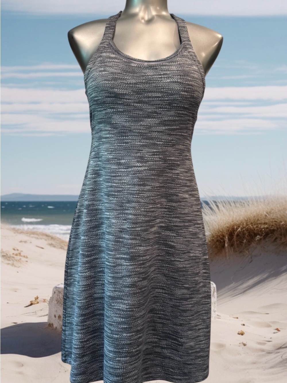 Free | Mondetta Gray Marled Active Dress